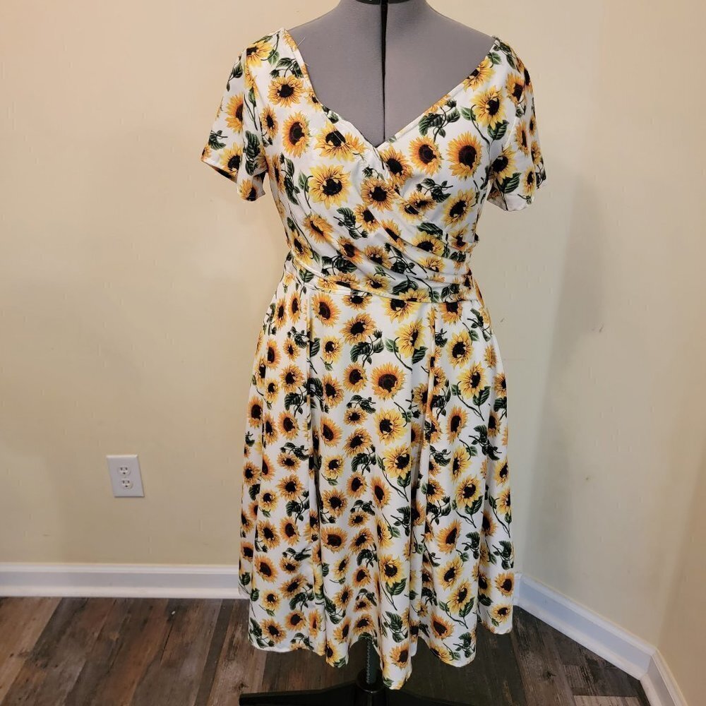 Beautiful Sunflower Dress